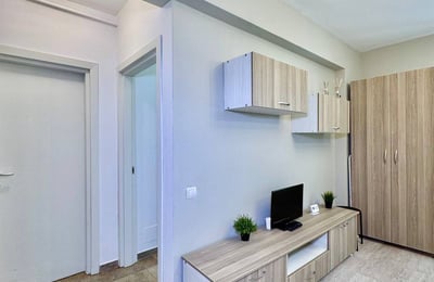 Miete einer gemütlichen 1-Zimmer-Wohnung mit Balkon in Chiajna, nahe Bukarest, Rumänien